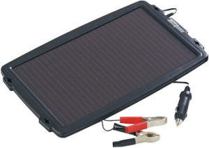 solární nabíječka autobaterie
